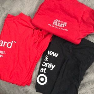 Target team member shirts bundle